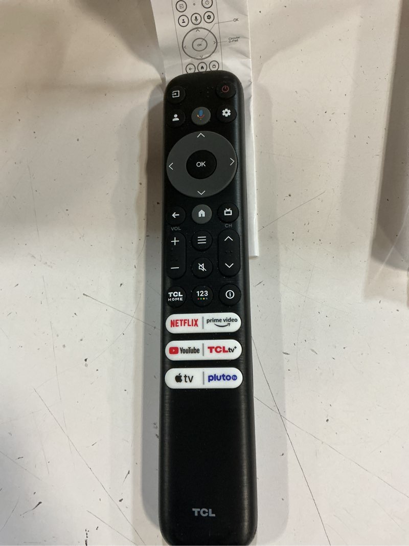 Condition photo showing Good Condition for tcl new rc813 for tcl tv replacement remote for tcl-google-tv-remote control, compatible with fhd hdr led qled 4k uhd smart tvs s3/s4/s5/q5/q6/q7/qm7/qm8 series