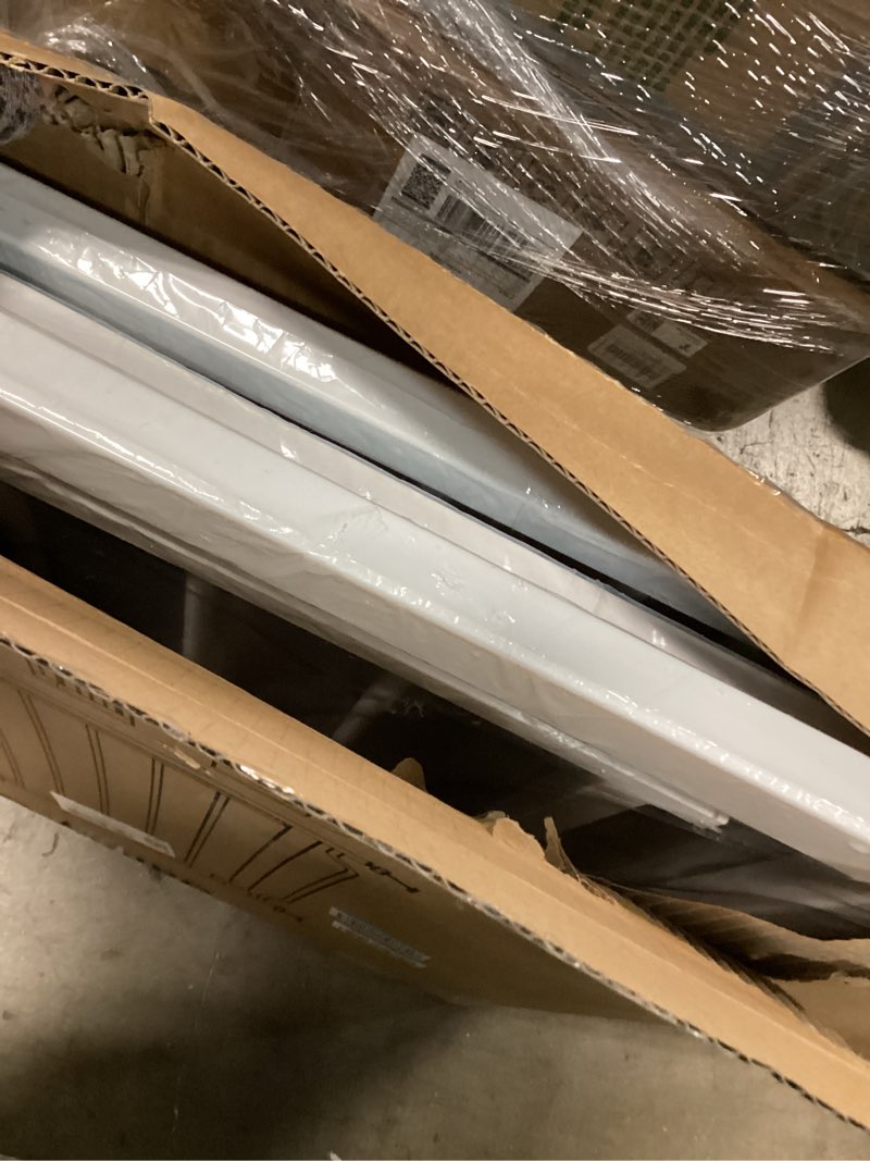 Condition photo showing Good Condition for extra wide baby gates 71.5-76.3 inch white pressure mounted baby gate indoor safety gates pressure mounted child gate for stairs doorways hallways 71.65"-76.38"/182-194cm