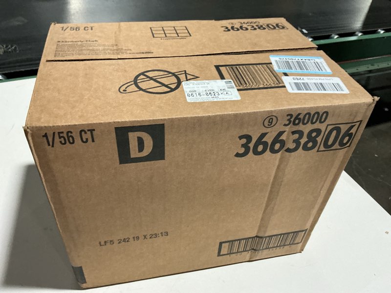 Condition photo showing New/Like New for Depend Real Fit Adult Diapers, Incontinence Underwear for Men, Disposable, Maximum Absorbency, Small/Medium, Grey, 56 Count (2 Packs of 28), Packaging May Vary Gray Small/Medium 56