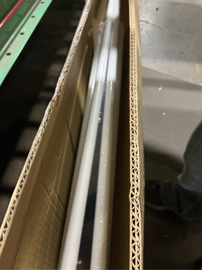 Condition photo showing Good Condition for VEVOR Clothes Drying Rack, 2-Tier Foldable Laundry Dryer Rack with Sock Clips & 21 Drying Rods, Metal Height Adjustable Drying Racks for Outdoor & Indoor, Free-Standing & Space-Saving Hanger, White 54.5"D x 23.6"W x 39.4"H