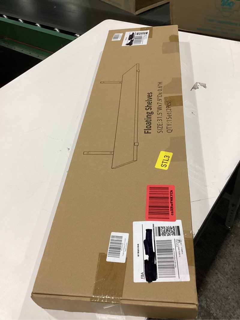 Condition photo showing Good Condition for Floating shelves 2p-31.5 black 