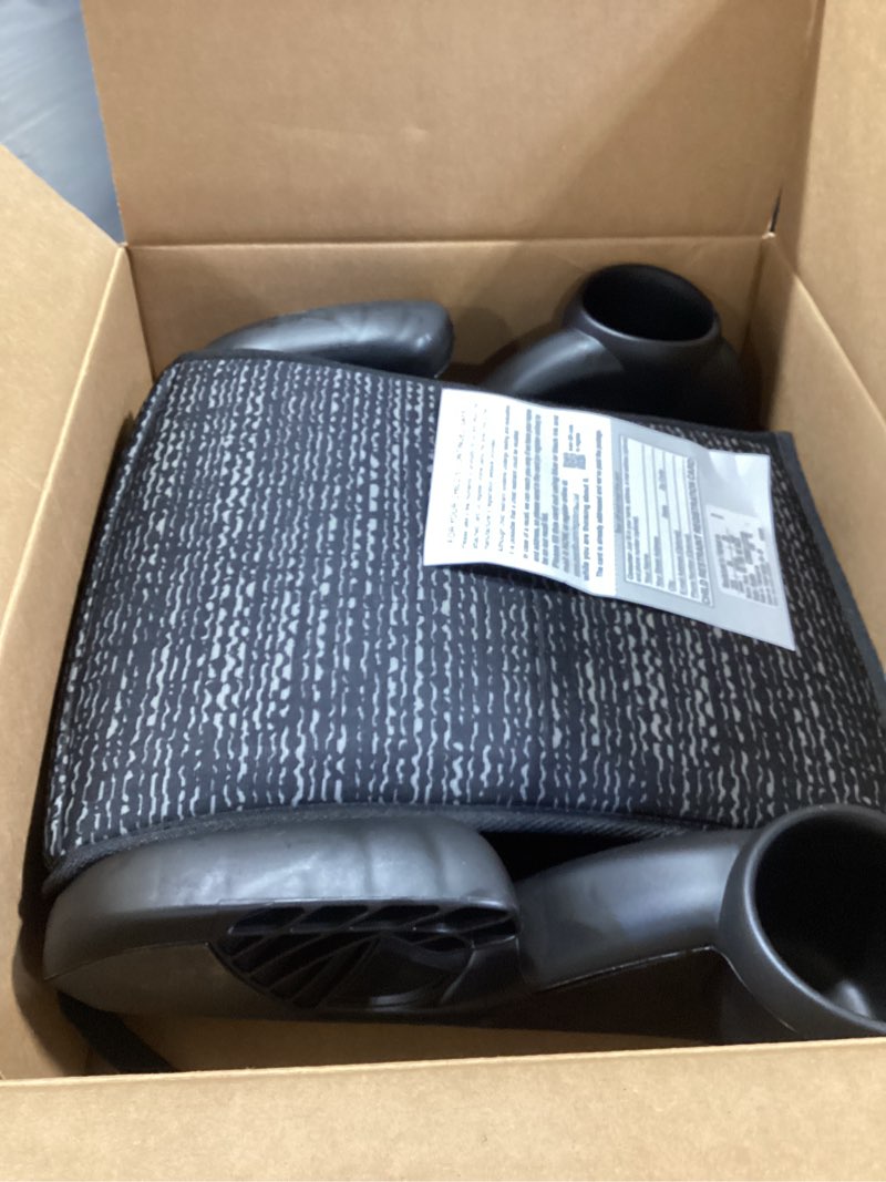 Condition photo showing Good Condition for evenflo gotime no back booster car seat (static black) new evenflo gotime no back booster car seat