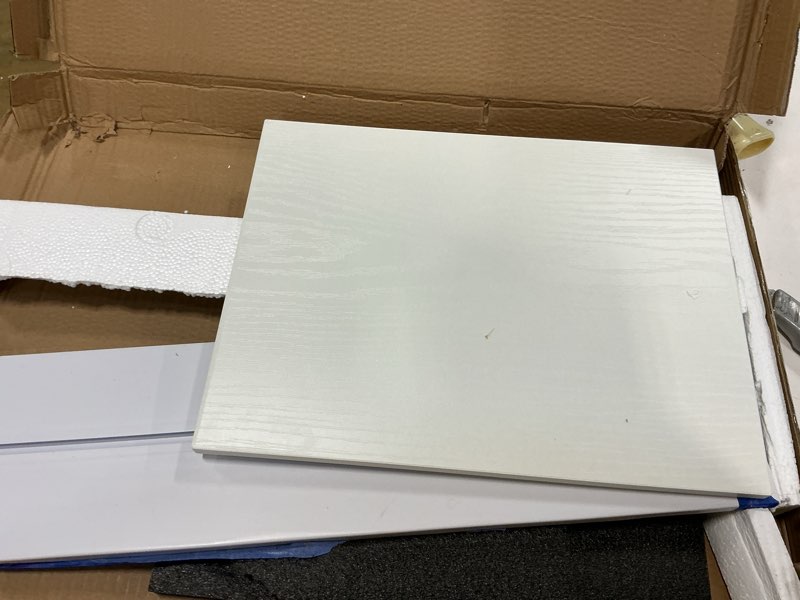 Condition photo showing Good Condition for Laptop Desk for Bed Height Adjustable, Lap Bed Table with USB/Storage Drawer/Cup Holder/Tablet Stand/Book Shelf, Foldable Breakfast Tray Portable for Reading Writing, Sofa & Floor, Carbonized