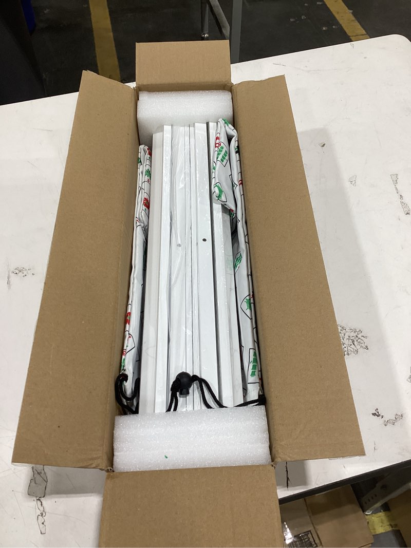 Condition photo showing Good Condition for mahjong racks with pushers, white wooden american mahjong tile pushers and racks set of 4, with white printed mahjong racks drawstring bag, mahjong accessories (19.68 inches)