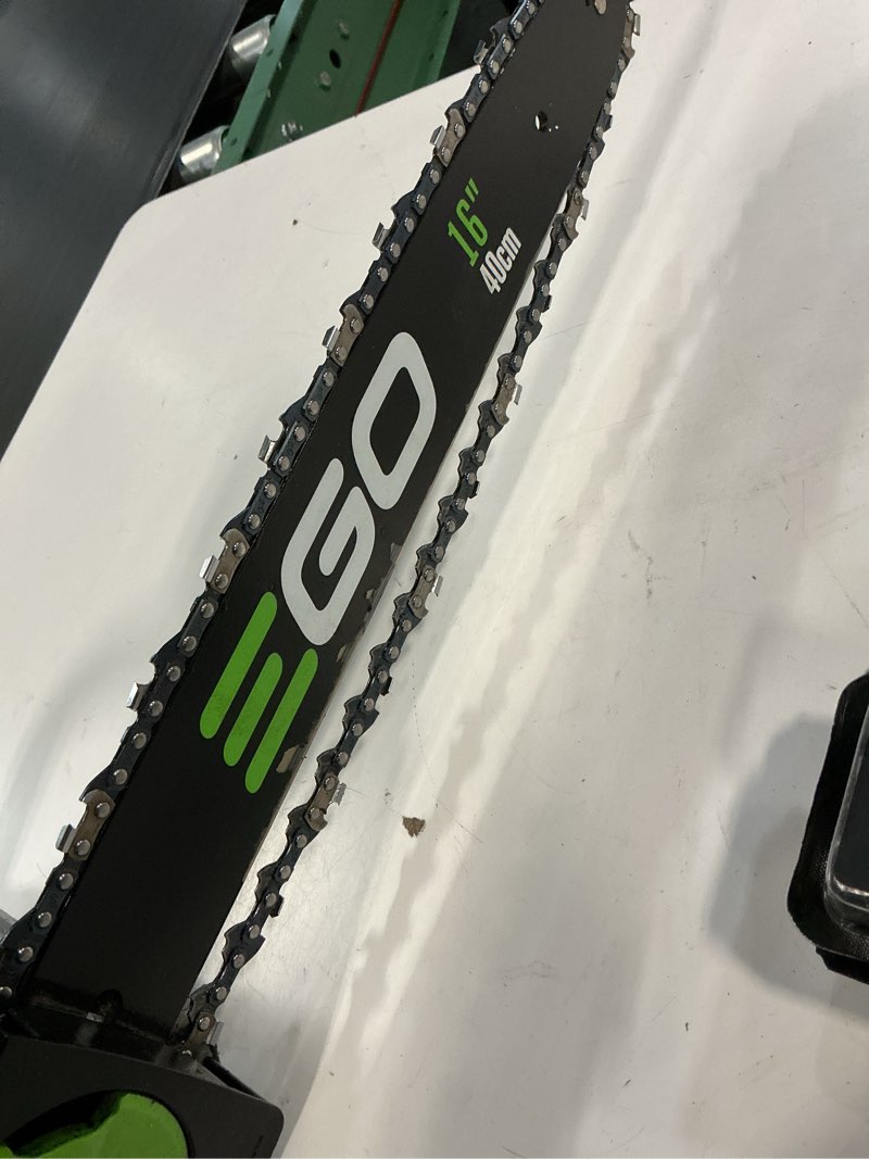 ego power+ 56-volt 16-in battery 2.5 ah chainsaw battery included charger included