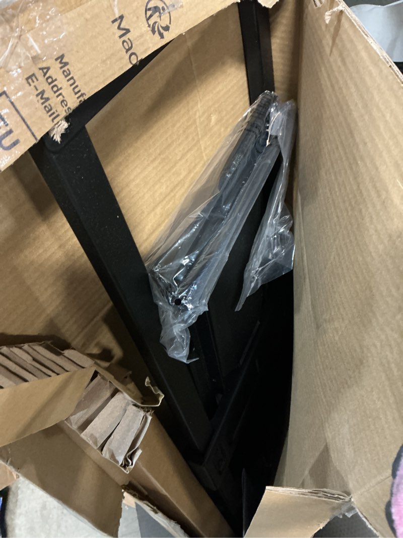 Condition photo showing As Is for montek heavy duty ultra slim tv wall mount for 50-100 inch tvs up to 185lbs, swivel & tilt & extension wall mount tv bracket with articulating dual arms, low profile full motion tv mount 50"-100" tv