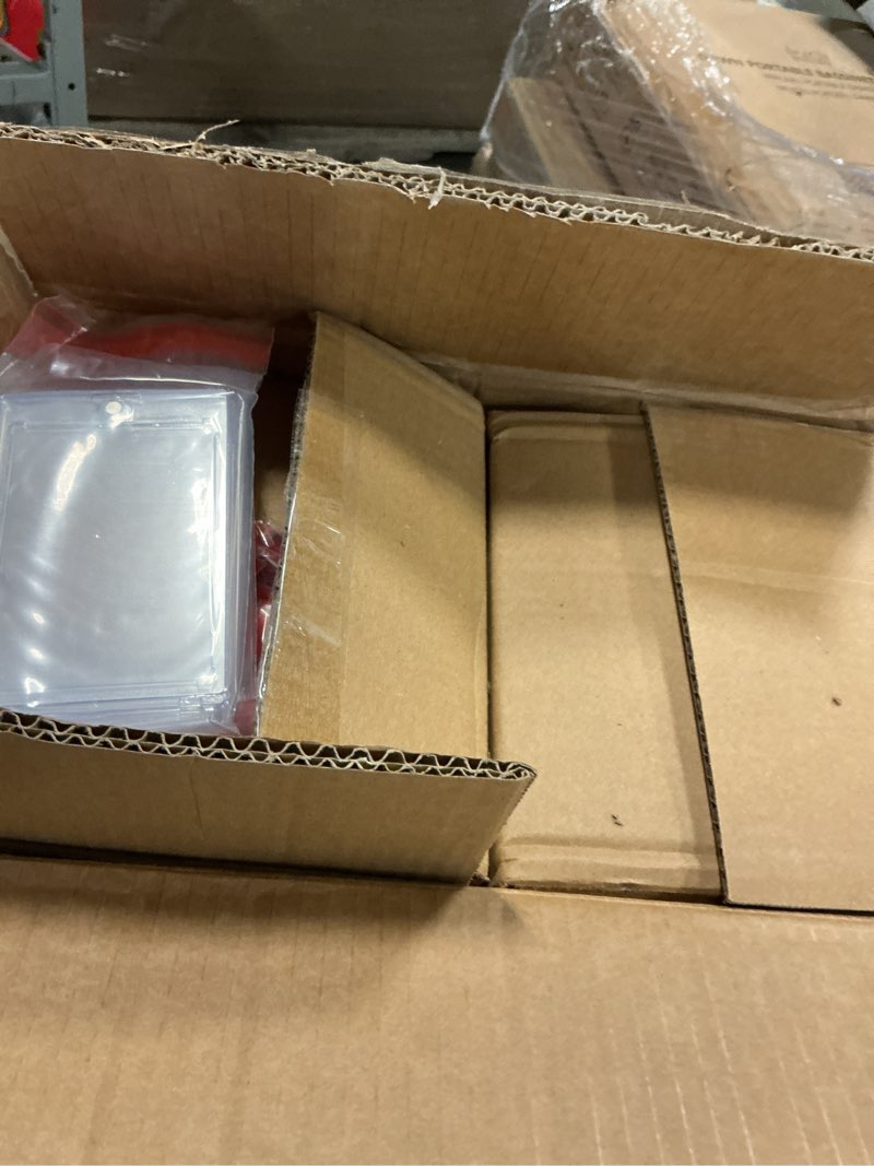 Condition photo showing Good Condition for 300ct magnetic card holder for trading cards,35pt one touch card holder,uv protectors hard plastic,display card case,baseball cards holder for sports,football,game,mtg (300 pack)