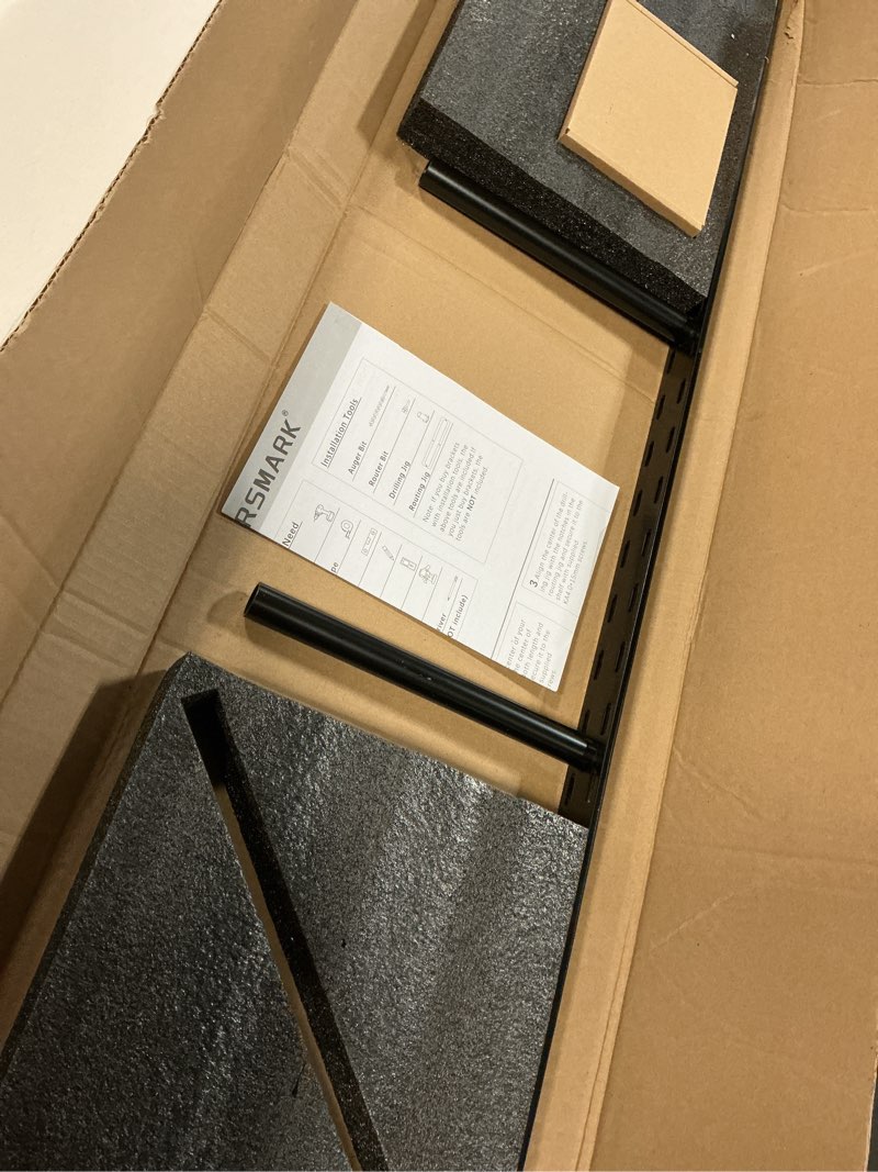 Condition photo showing New/Like New for 1pc Floating Shelf Hardware Heavy Duty Hidden Shelf Brackets Support,Wall Mounting Invisible Floating Shelves Bracket Without Jig (40" x 8" x 1.5")