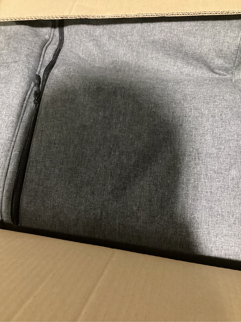 wolt rolling ski bag,padded snowboard bag with wheels for air travel, fit to double pairs of skis up to 175 or 190 cm grey 175