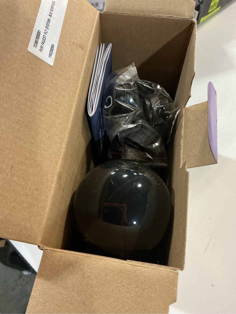 Condition photo showing Good Condition for pur faucet mount water filtration system, water filter for sink faucets, fm2000b, black