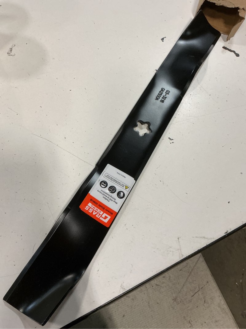 Condition photo showing Good Condition for grasscool lt2000 lt1000 mulching blades for craftsman 42 inch mower replace 422719 134149 with 5-star mounting pattern ys4500 42''deck riding lawn tractor 532134149 138971(1 pc)
