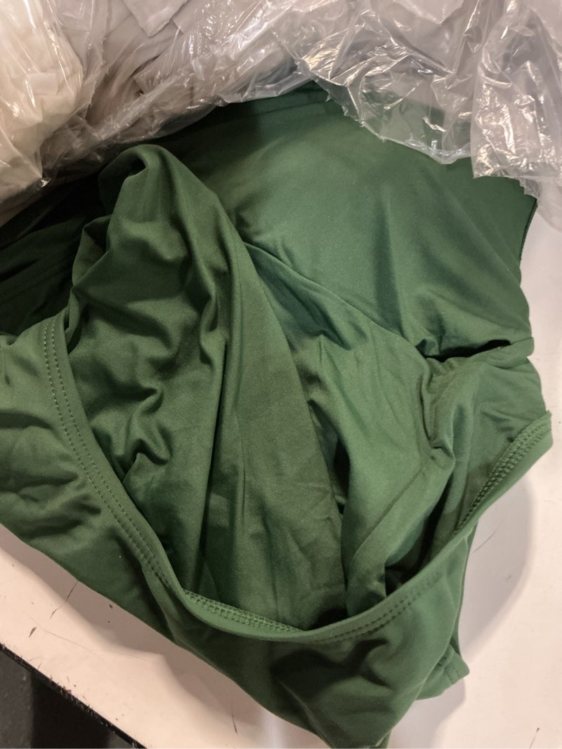 Condition photo showing Good Condition for italian cross-back one-piece swimsuit, l, palm