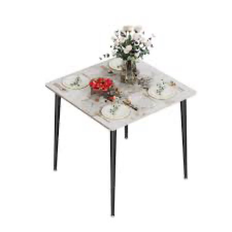  Annagh Stone Top Metal Base Dining Table