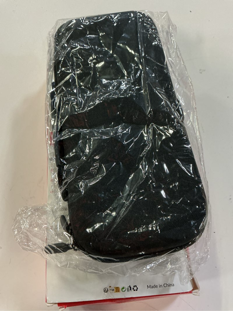 Condition photo showing Good Condition for auarte [charge inside switch 2 carrying case for nintendo switch 2 console 2025 / switch original/switch oled, slim travel carry case for switch 2 accessories with 10 game card storage (carbon black) medium carbon black