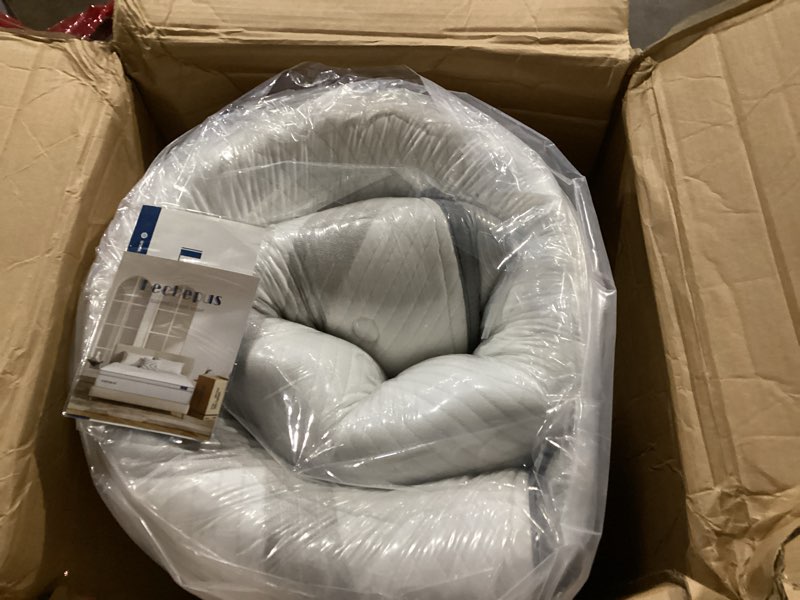 Condition photo showing New/Like New for Lechepussleep King Mattress, 14" Hybrid Memory Foam Mattresses with Pocket Springs,Mattress in Box,Plush Feel Euro Top Mattress for Cool Sleep & Back Pain Relief,CertiPUR-US Foam (LCP-LE-1903-3350)