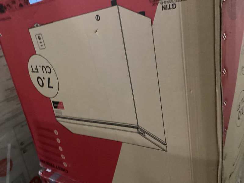 Condition photo showing Good Condition for (Similar to) Frigidaire Chest Deep Freezer, 7 Cu. Ft. Capacity, Granita Rugged Design-Adjustable Thermostat-Removable Vinyl Coated Wire Basket-Easy Defrost Drain