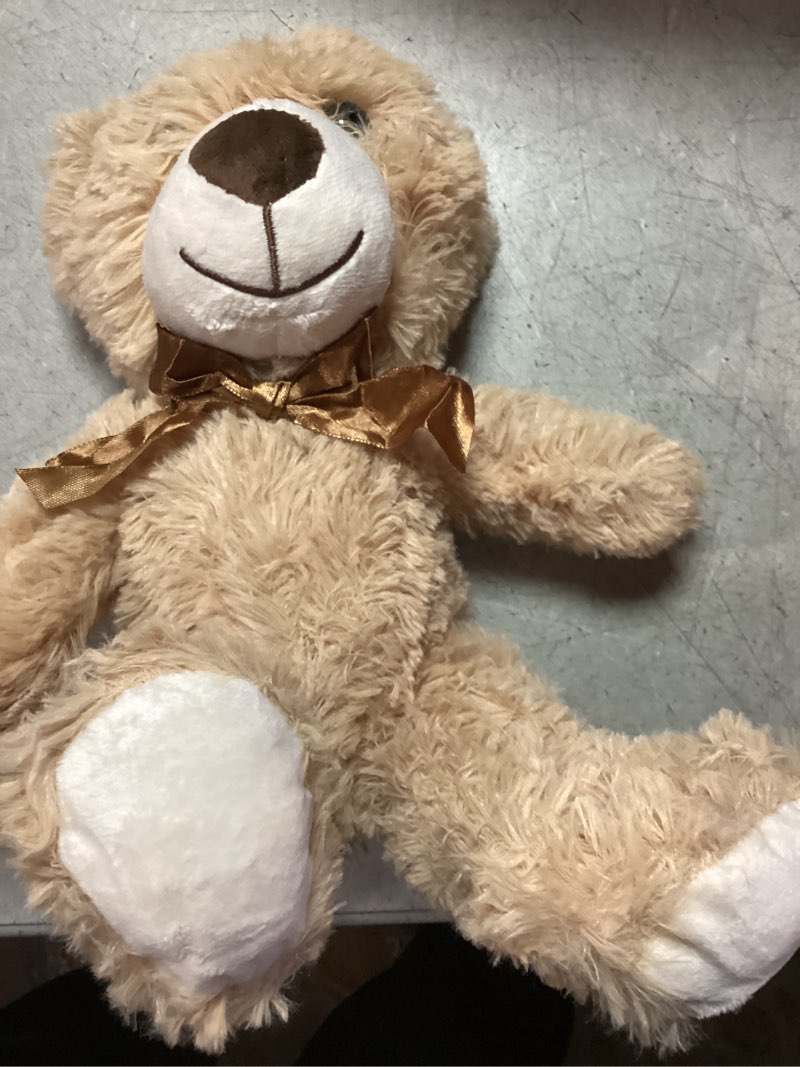 Condition photo showing New/Like New for MorisMos 6Pcs Teddy Bears Bulk Baby Shower, 14inch Cute Teddy Bear Stuffed Animals Plush, Small Stuffed Bears on Centerpiece Baby Shower, Brown, Dark Brown 6 Pcs Brown & Dark Brown
