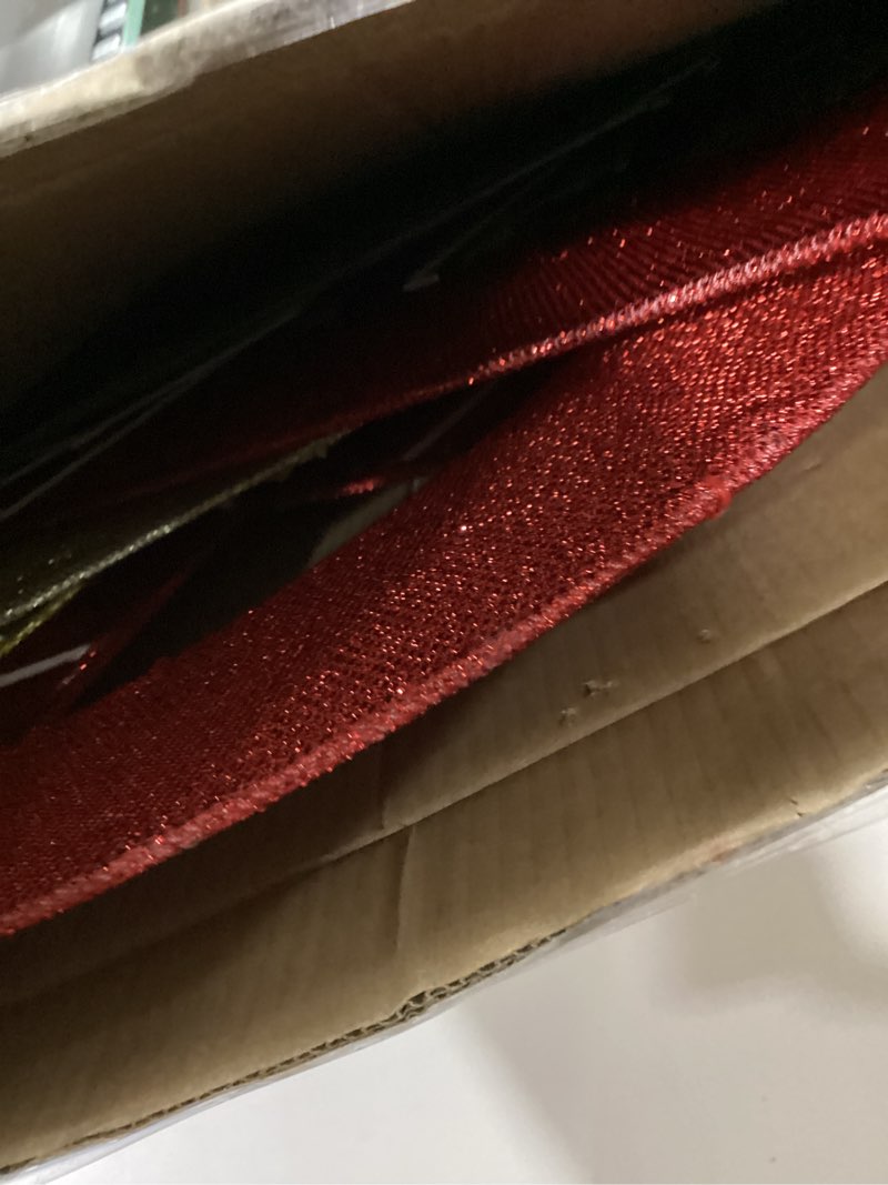 Condition photo showing As Is for Prsildan 3.3FT x 2FT Christmas Decorations Outdoor- Lighted Joy Yard Sign, Outdoor Nativity Scene Set with 250 LEDs, Outside Christmas Decor for Porch, Lawn