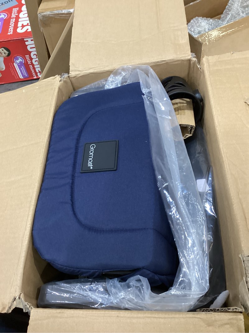 Condition photo showing New/Like New for compact fold baby stroller, lightweight travel toddler stroller with one-click fold, extendable upf50+ canopy, cup holder, uv protected and waterproof, one-hand folding - blue