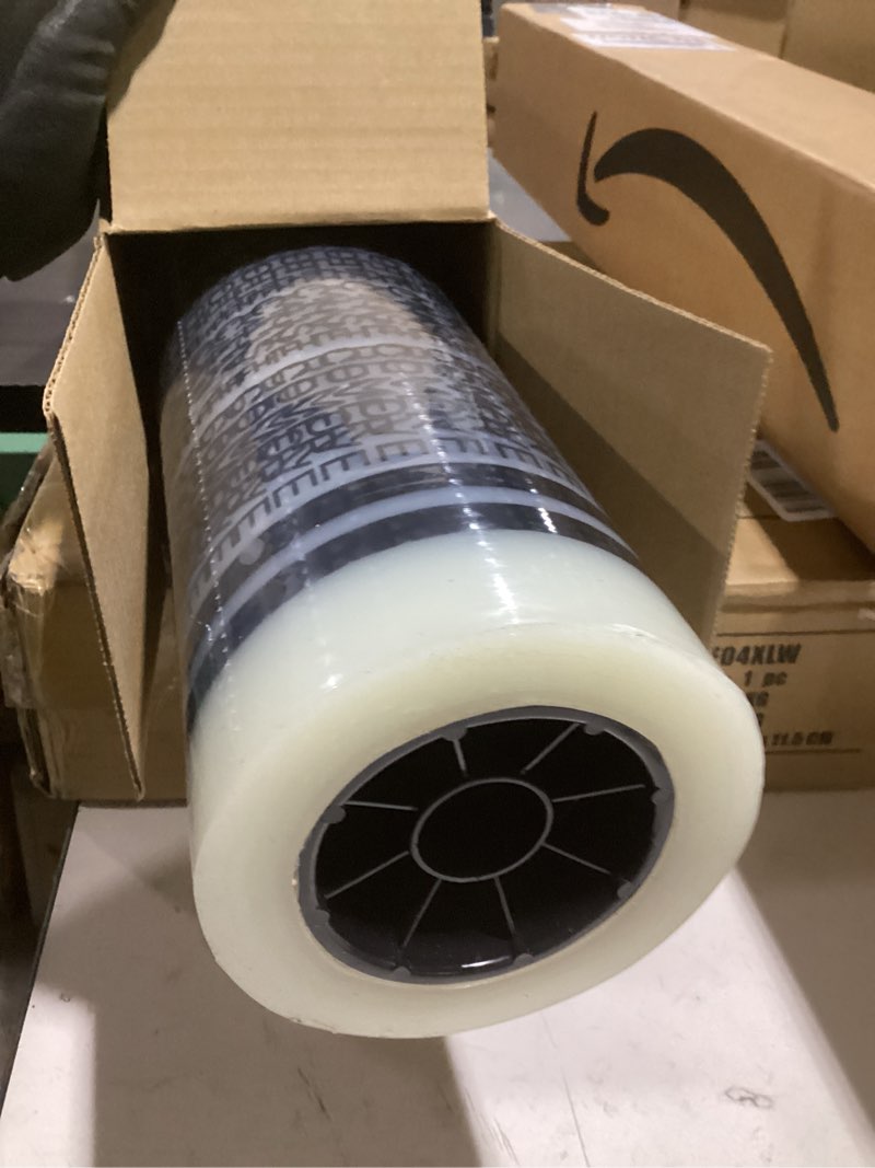 Condition photo showing Good Condition for auto carpet film, 24” roll with 21” perforation, 4 mils thick, dealer must remove protective cover, plastic floor mats for car carpet protection, made in usa (24" x 200' roll)