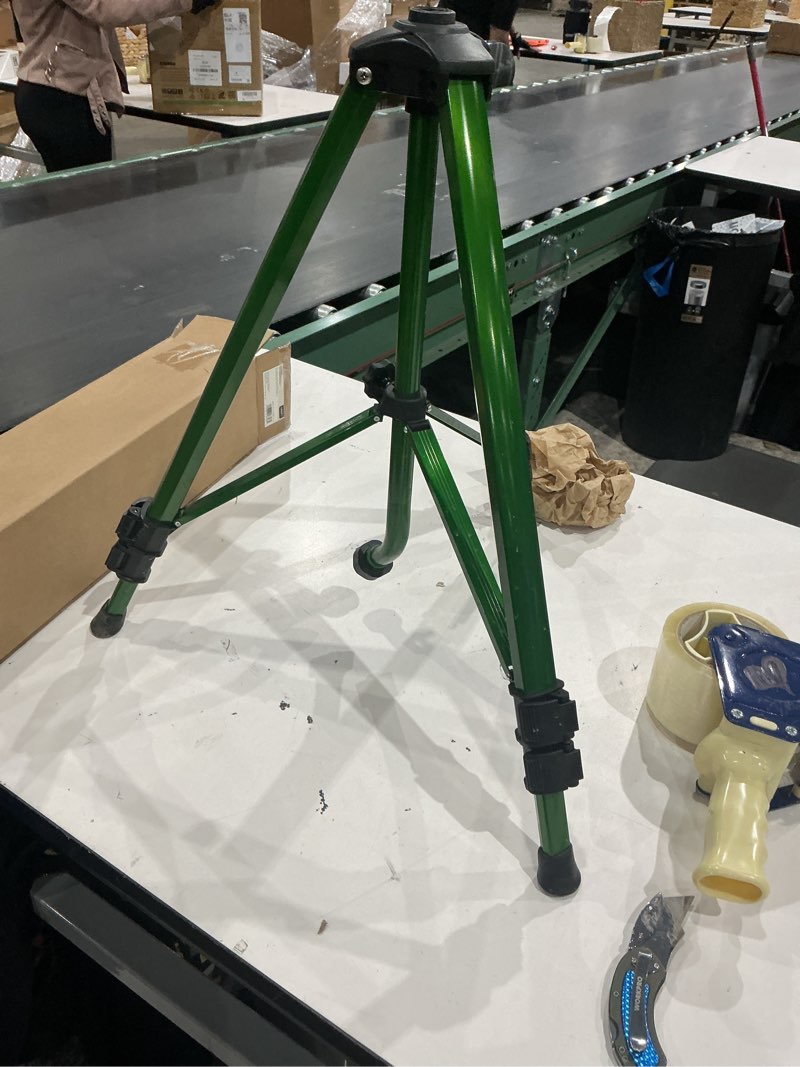 Condition photo showing Good Condition for orbit 1/2 -inch heavy-duty brass impact sprinkler on adjustable 22-48-inch metal tripod base