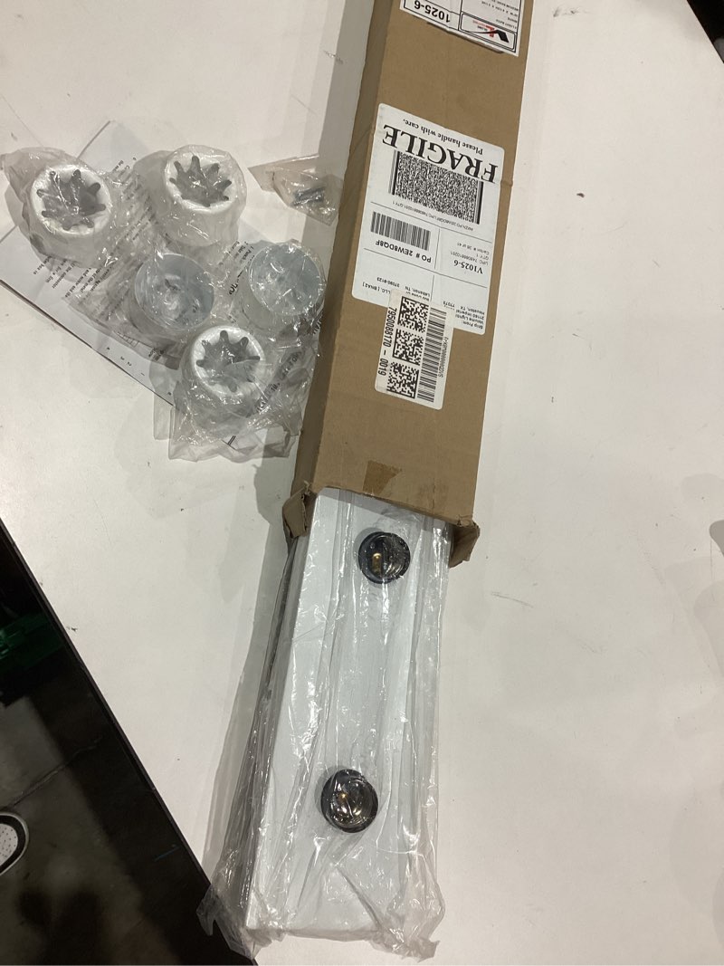 Volume lighting 5 light bath.. white 30”W X 4 1/2H 2 1/4E