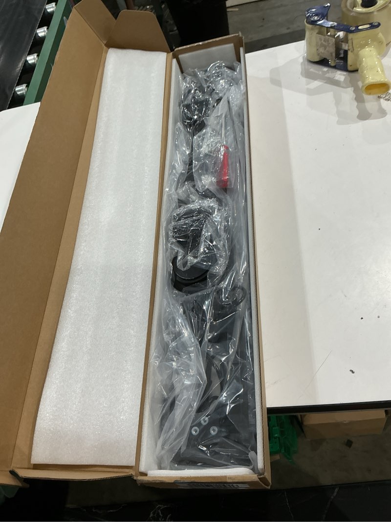 Condition photo showing Good Condition for aspl 29.5" 54 led strobe light bar double side flashing high intensity emergency warning flash strobe light with magnetic base for safety construction vehicles tow trucks pickup (red/blue)