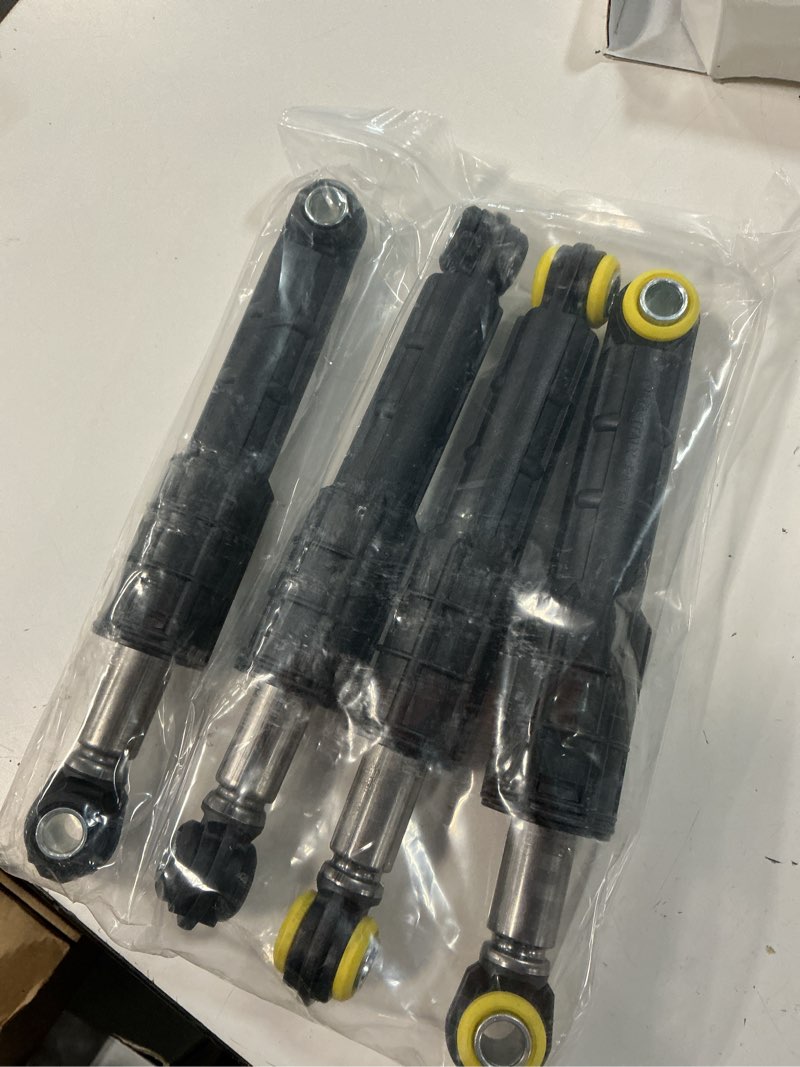 Condition photo showing Good Condition for 4pcs washer shock absorber front and rear compatible with samsung washing machines wf42h5200af wf45h6300ag wf45m5500ap wf405atpawr wf330anb wf331anr wf350anp wf45k6200aw wf350anw