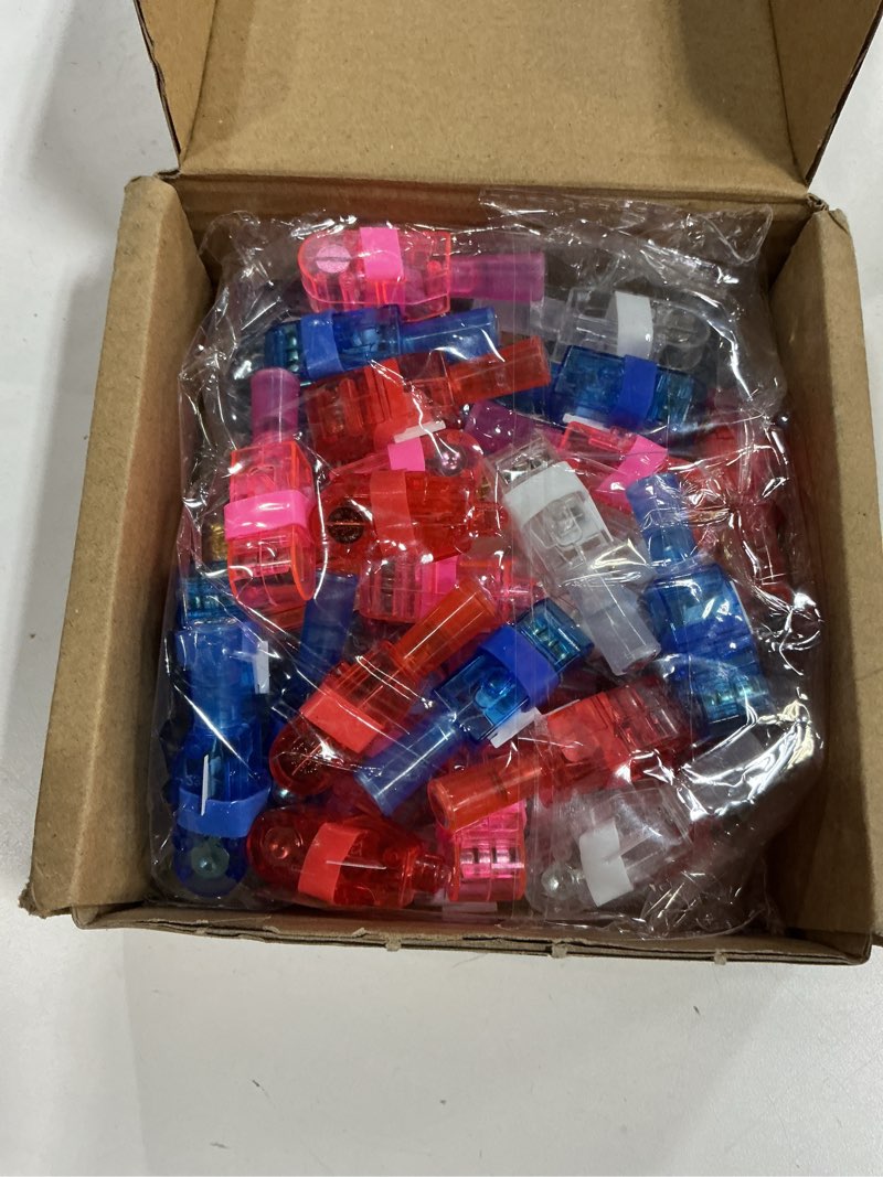 Condition photo showing Good Condition for 28 Pack Valentines Day Gifts for Kids Classroom LED Finger Lights Toys with Valentine Day Cards for Kids School, Valentines for Class Exchange Cards Gifts Prizes Party Favors for Boys Girls Style 4