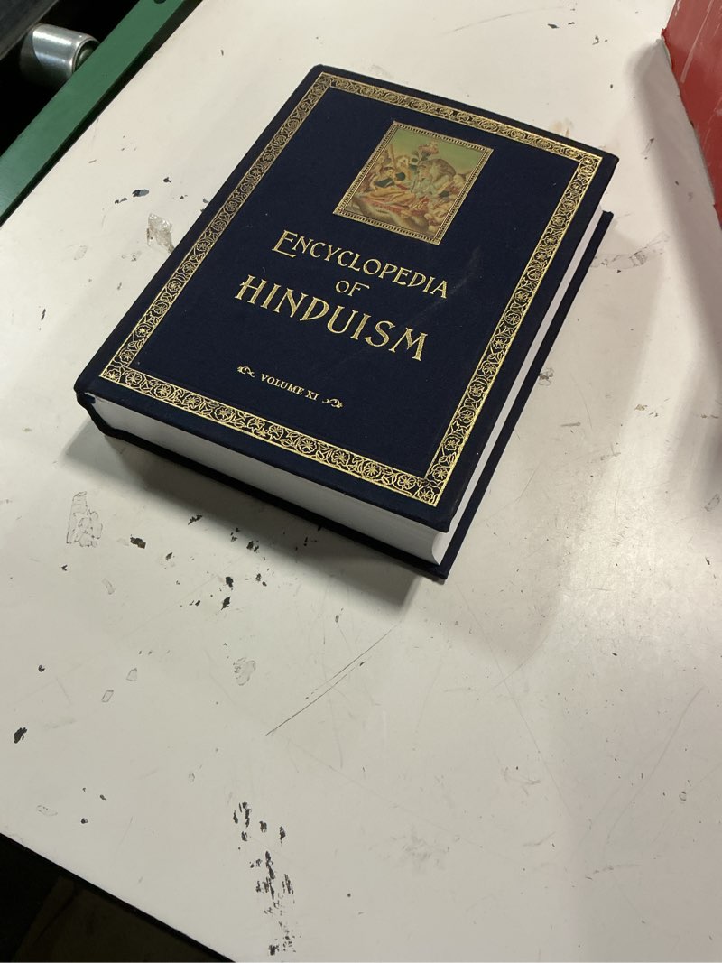 Condition photo showing Good Condition for the encyclopedia of hinduism volume xi only