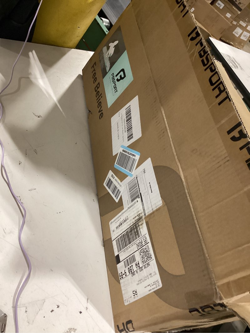 Condition photo showing As Is for Inflatable Air Gymnastics Mat Training Mats 13ft and Air Roller 40x23.6inch with Electric Air Pump f