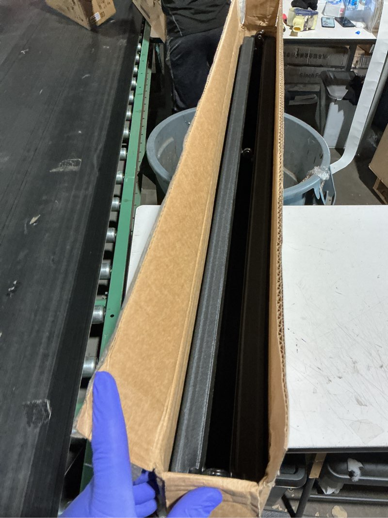 Condition photo showing New/Like New for cosco xl 38.5" resin fold-in-half card table, black, wheelchair accessible, lightweight, pinch-free locking system black classic