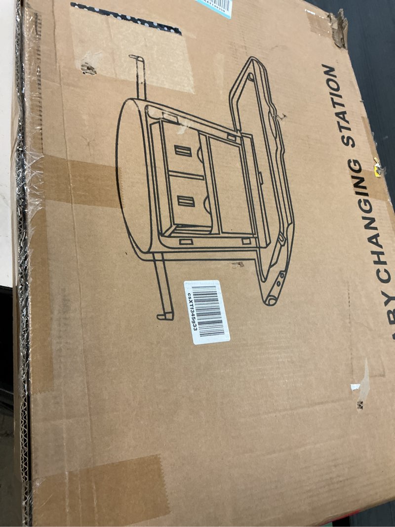 Condition photo showing New/Like New for baby changing station wall mounted,commercial baby changing station with safety strop,foldable wall mounted changing table for commercial bathroom,suitable for commercial, hotels & airports