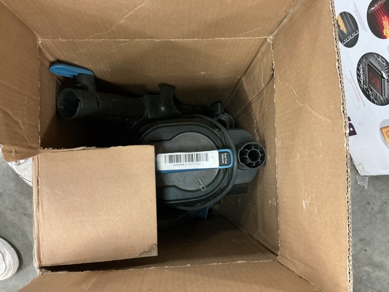 Condition photo showing As Is for Kenmore DU1040 Bagless Upright Vacuum Lightweight Cleaner with 4 Height Adjustment, Swivel Steering Design, 2 Cleaning Tools for Carpet and Hard Floor, Blue