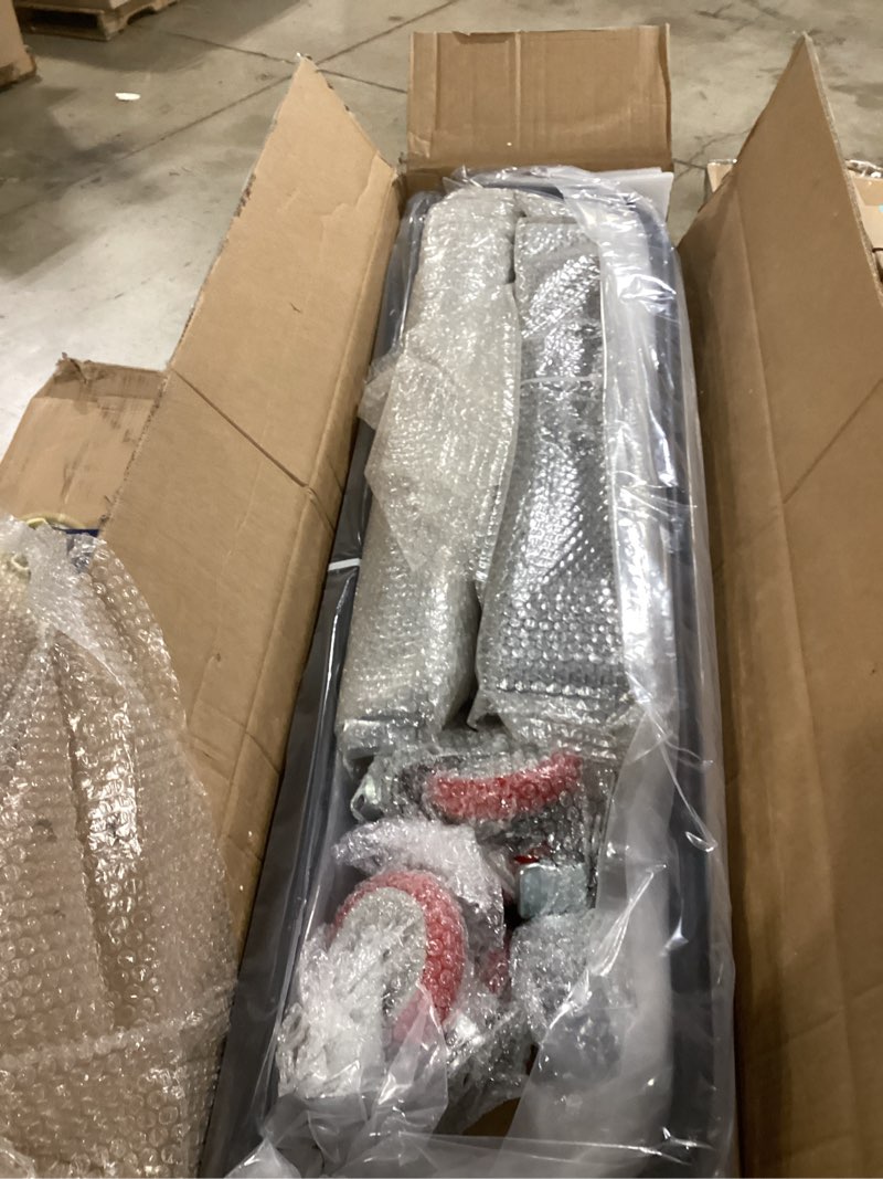 Condition photo showing New/Like New for folding table cart, heavy duty drywall cart 1800 lb & 10 table capacity, table dolly with 5" pu swivel wheels for moving box, wood, drywall, panel, party events, factory, warehouse 47.20 lbs