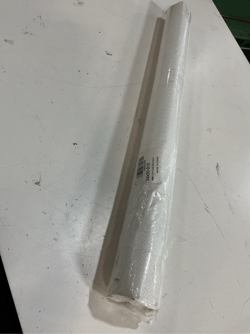 Condition photo showing New/Like New for necaux custom multisize 1.5mm thick frosted pvc table cover protector - 24 x 50 inch water resistant plastic rectangular vinyl non-slip desk pad for coffee table/writing desk 24" x 50" frosted 1.5mm