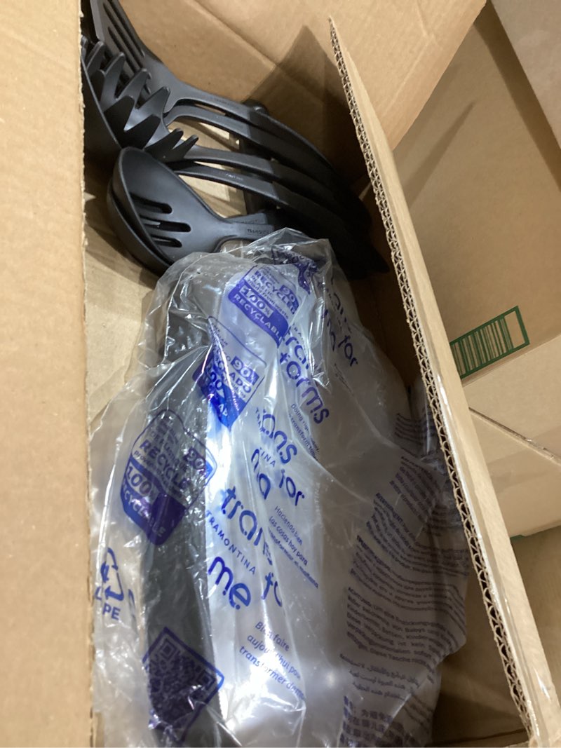 Condition photo showing Good Condition for tramontina primaware 15-piece non stick cookware set with lids and utensils, aluminum nonstick pots and pans kitchen set (storm)