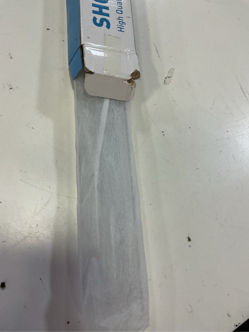 Condition photo showing Good Condition for sliding shower door bottom seal, 2 pcs 3/8" x 36" polycarbonate sliding door sweep for 3/8inch glass, frameless glass shower door seal strip stop leaks and create a water barrier for 3/8" glass