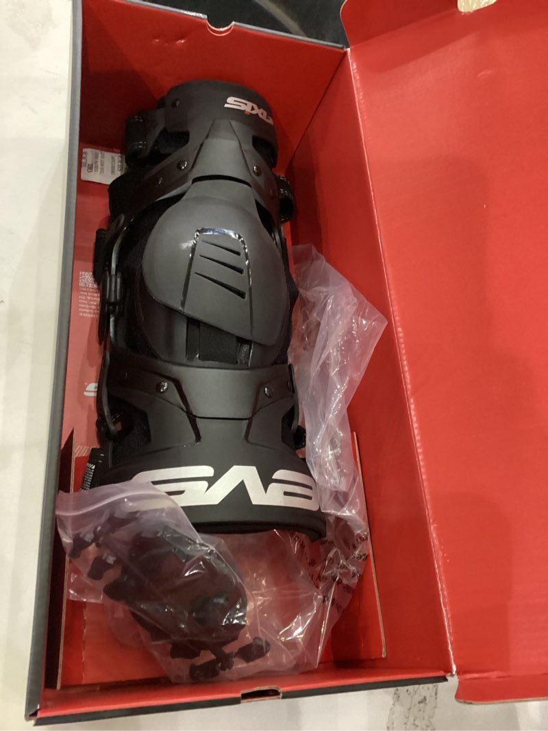 evs sports unisex-adult axis sport knee brace - pair (black, medium), 2 pack (axiss-bk-mp) incomplete 