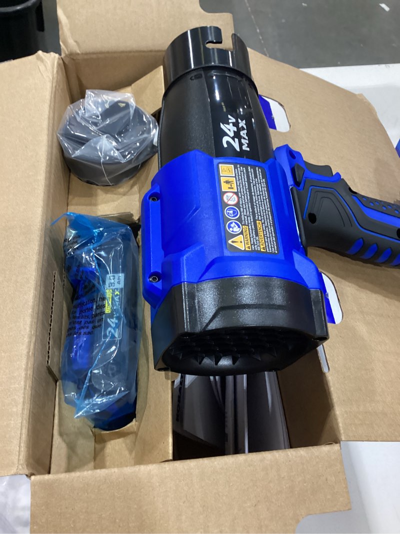 Condition photo showing Good Condition for kobalt 24-volt 270-cfm 130-mph  handheld leaf blower