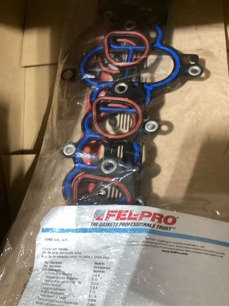 Condition photo showing New/Like New for fel-pro ms 92188 intake manifold gasket set
