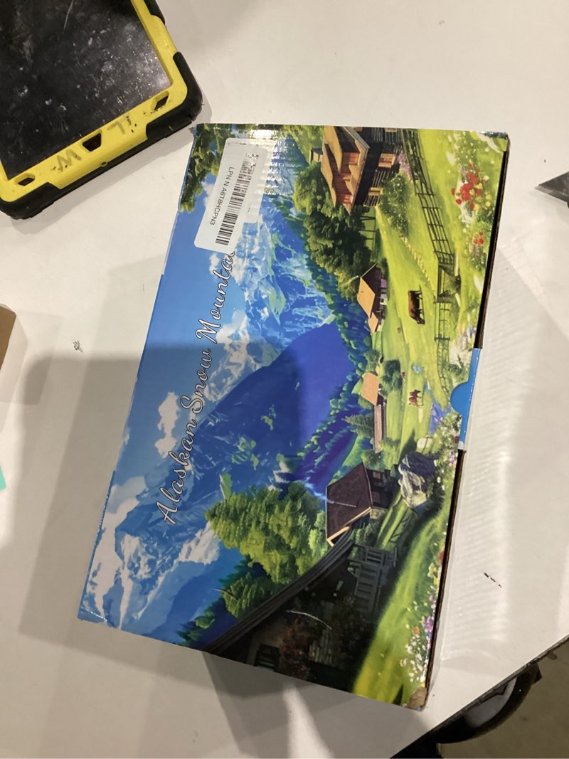 Condition photo showing New/Like New for Handheld Sewing Machine with Exquisite Wooden Storage Box & 142-Piece Sewing Kit - Electric Switch, Dual Power Supply, Assorted Needles, Threads, Heavy Duty Scissors - Meets All Household Sewing Needs Black