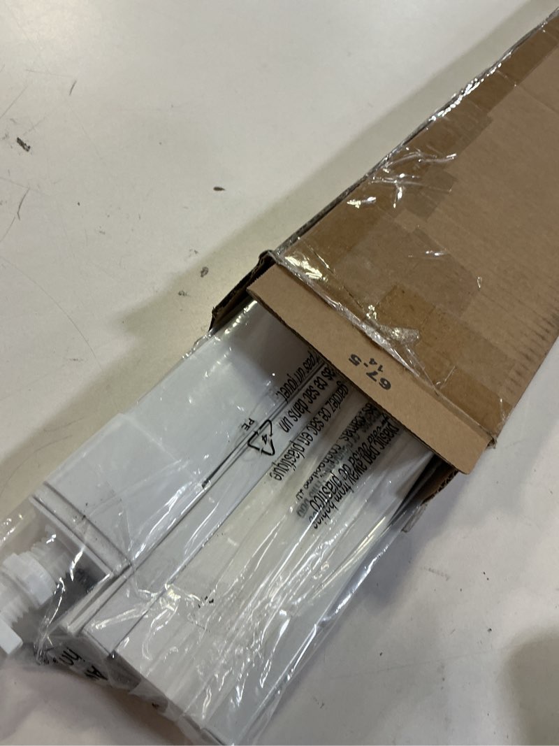 Condition photo showing item condition for LazBlinds No Tools No Drill Cordless Cellular Shades, Top Down Bottom Up (TDBU) Honeycomb Shades for Home, Light Filtering Thermal Insulation Blinds for Windows, 27" W x 64" H, White Light Filtering - White 27" W x 64" H