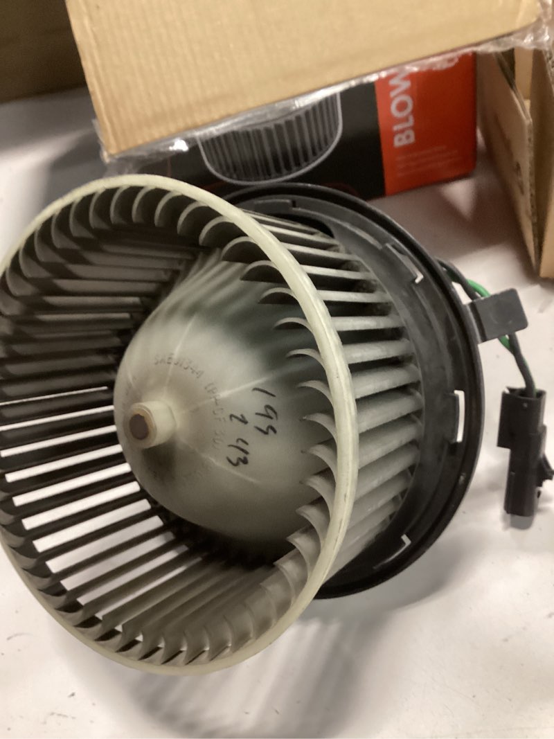 Condition photo showing As Is for Blower Motor Jeep Liberty KJ 2002 - 2007 68028890AA New Genuine Mopar