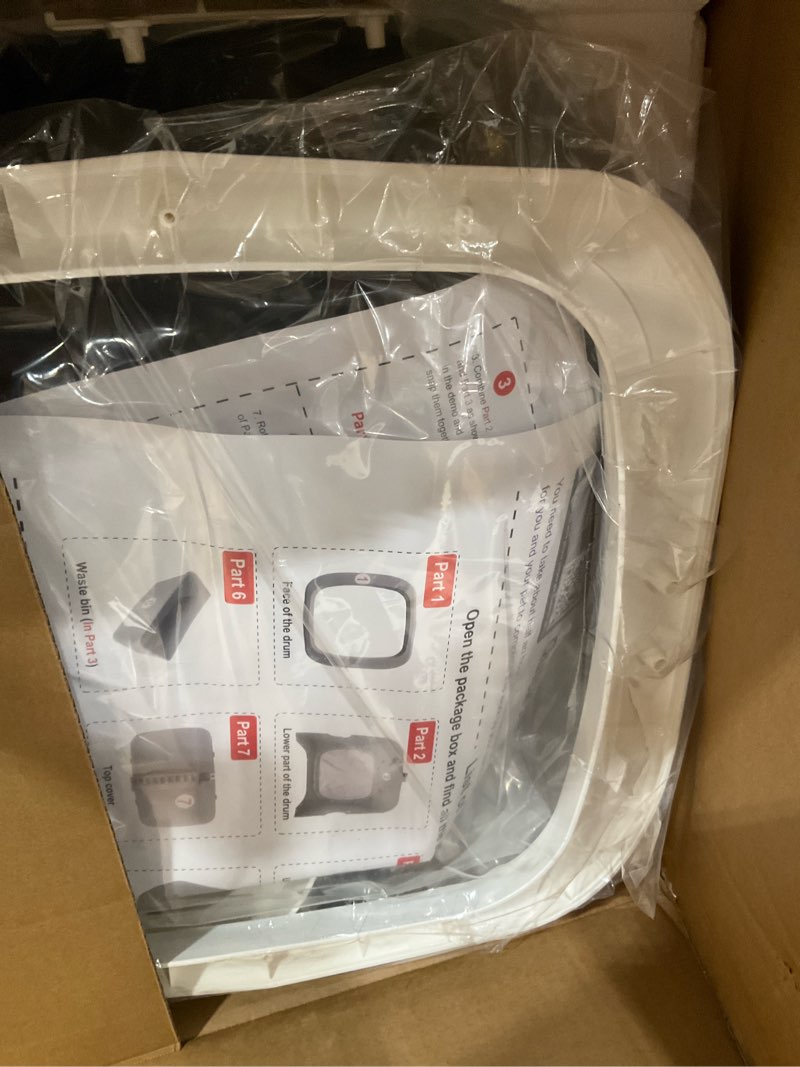 Condition photo showing Good Condition for mintakawa automatic cat litter box self cleaning - app control and weight monitoring - ultra-quiet, suitable for medium cats and kittens, safe anti-pinch litter box (assembly required) - white