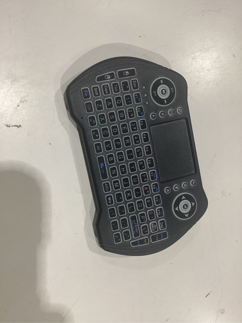 Condition photo showing Good Condition for bl mini wireless keyboard remote control with touchpad mouse combo, backlit 2.4ghz mini keyboard wireless usb dongle rechargeable li-ion battery for android tv box smart tv pc ps3 windows macos x-box