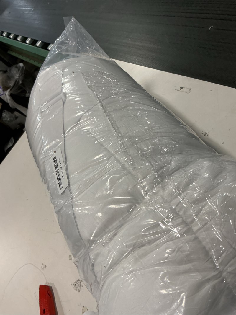 Condition photo showing Good Condition for Ultra Soft Twin Mattress Topper - Cloud-Like Mattress Pad for Back Pain Relief - Breathable Cooling Material for Hot Sleepers Microfiber Twin