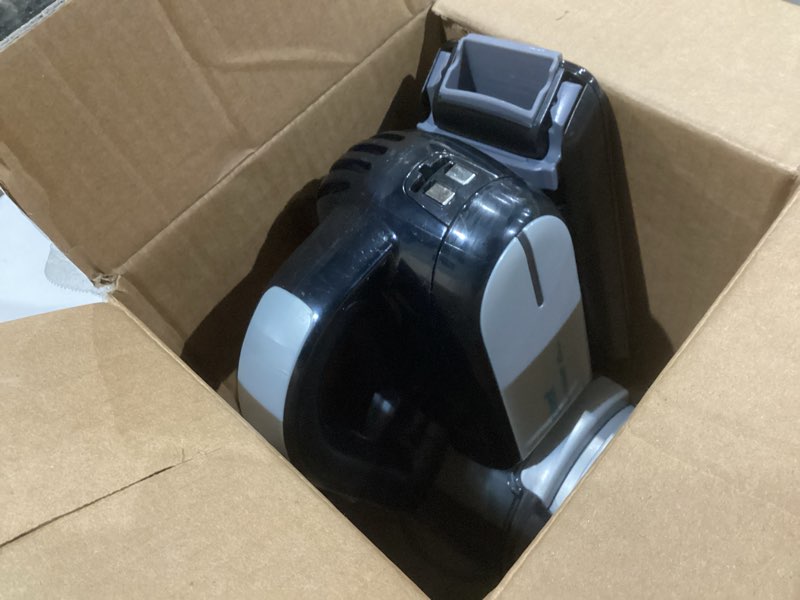 Condition photo showing As Is for black+decker dust buster pivot vac handheld vacuum cordless, car vacuum portable rechargeable, extendible crevice tool and 200 degree pivoting nozzle, strong suction, lightweight (bdh2000pl)