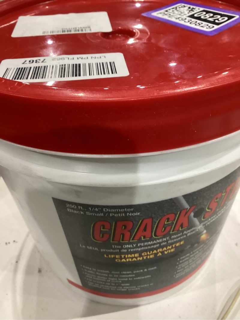 Condition photo showing Good Condition for crack filler rope,10 lb.,pail
