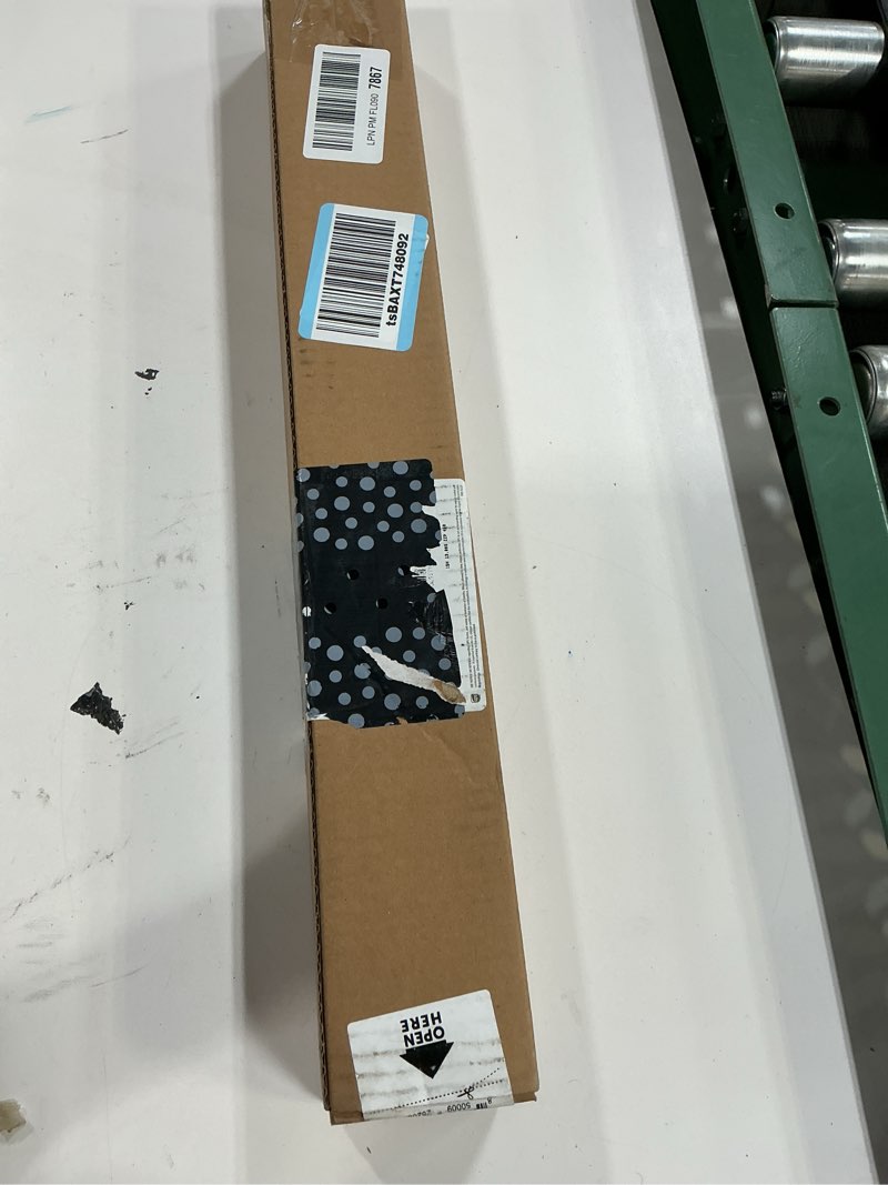Condition photo showing New/Like New for ivilon tension curtain rod - spring tension rod for windows or shower, 24 to 36 inch. warm gold 24" to 36" warm gold